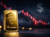 Harga Emas Antam Turun Rp 5.000 di Tengah Gejolak Timur Tengah