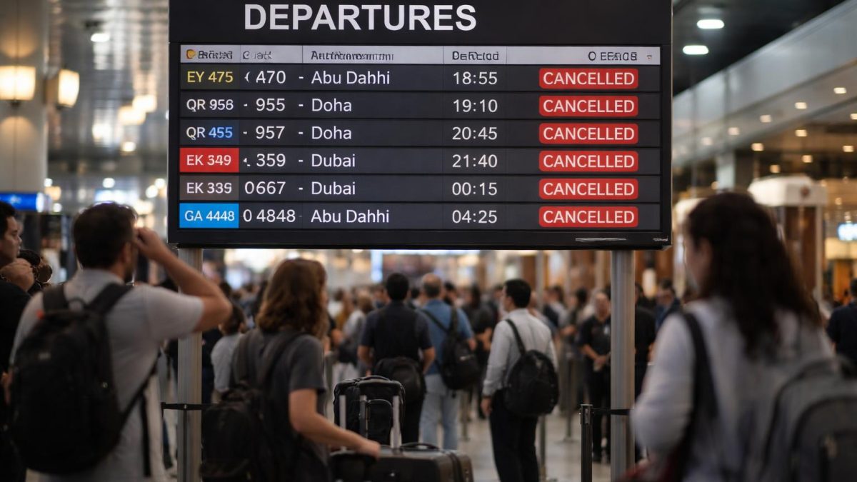 Konflik Iran Tutup Wilayah Udara, 7 Penerbangan dari Soetta Batal