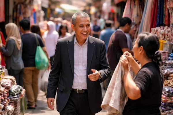 Purbaya Sidak Pasar Tanah Abang, Bantah Daya Beli Lemah